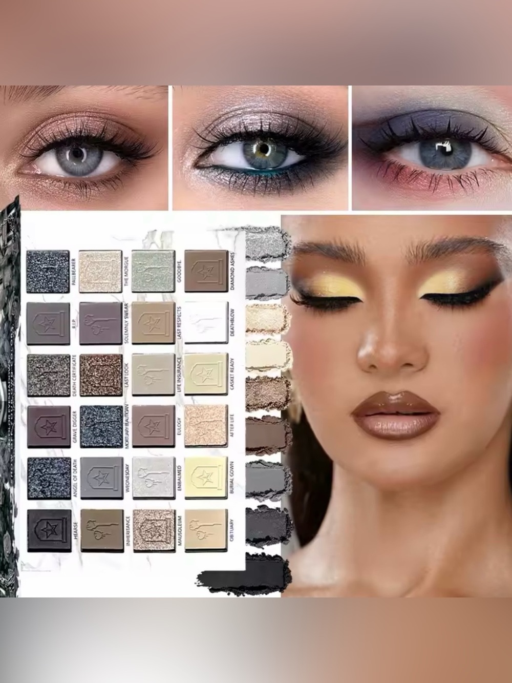 New Cosmetics Thirsty Eyeshadow Palette Multicolor